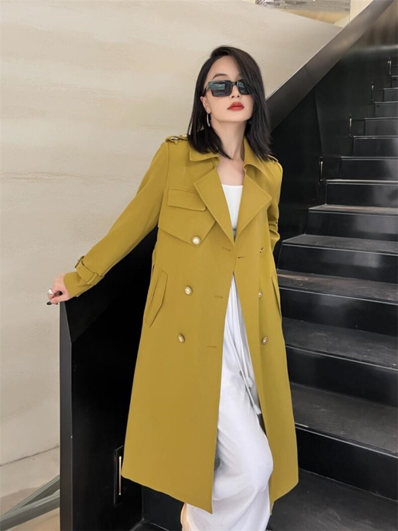 风衣外套，女装风衣，MZ 慕姿