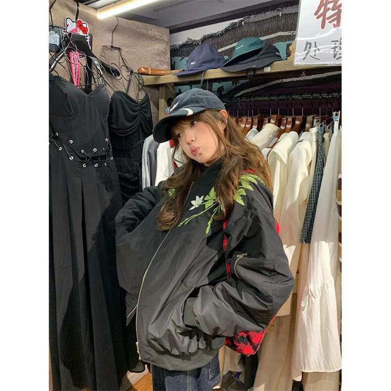 花卉刺绣飞行夹克棉服男款冬季加厚夹棉外套短款棒球服M5012,男装针织衫/毛衣,星座1116A（原606A-3）