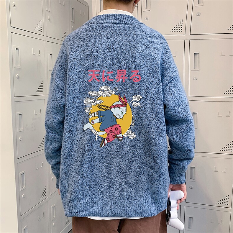 M19012-P45加绒款-P65加厚加绒毛衣男大码毛线衣男针织衫男线衫,男装针织衫/毛衣,电商A040