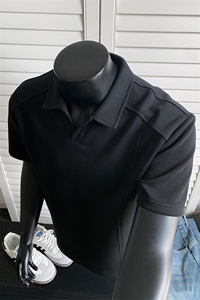 大货主推POLO衫夏季短袖翻领半袖上衣cleanfit正肩t恤衫S419特28图片