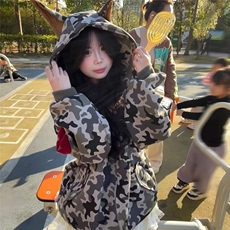 【有货】DW2029-特批55美式重磅工装杜宾犬连帽卫衣复古男女宽松，男装工装外套，星座603-2