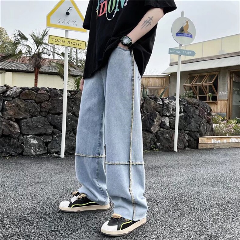 潮流春季牛仔裤男牛仔长裤T275P38图片