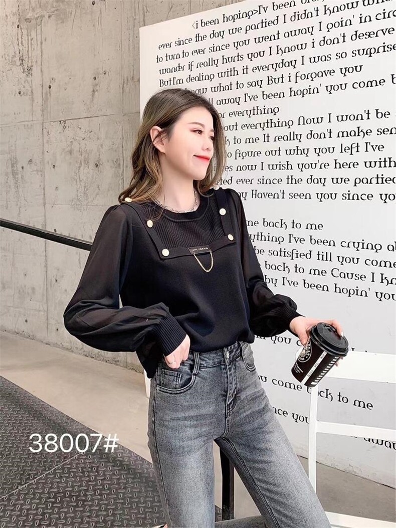 冰麻天丝小衫，女装，千百莲