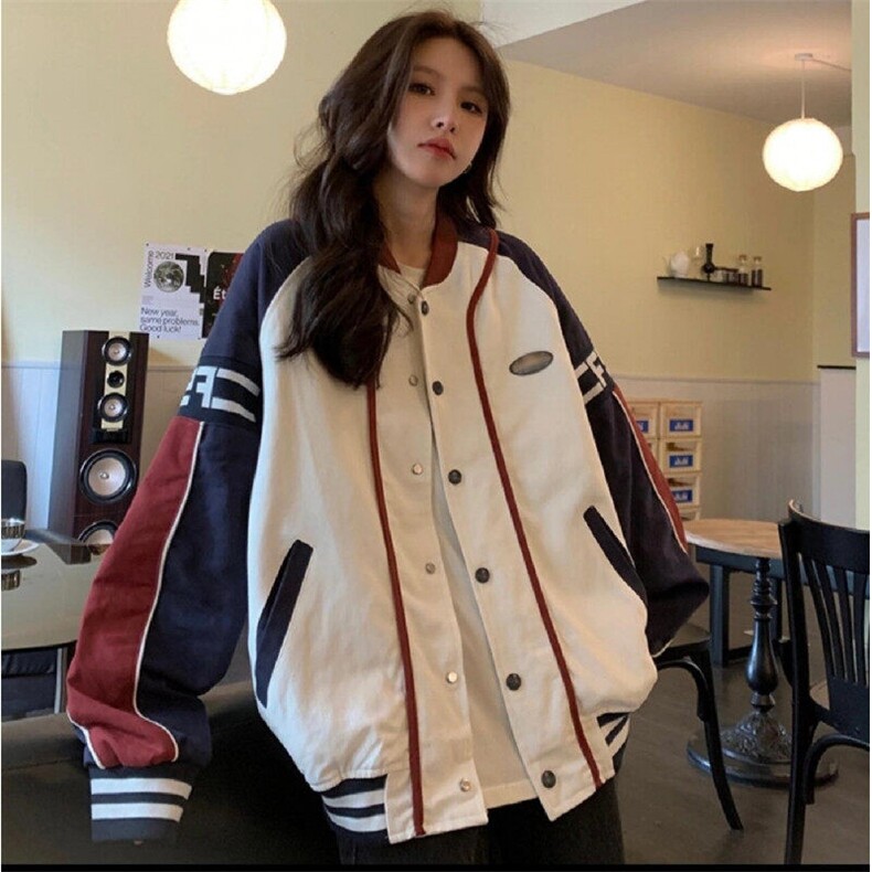 网络图现货棒球服外套男女设计感情侣装嘻哈夹克RW124-P60,男装夹克,星座1005-4