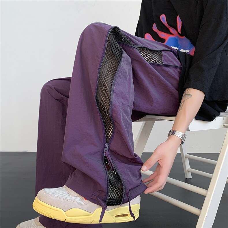 春装降落伞兵裤宽松直筒休闲裤男冲锋裤K83-P45现货千件，男装休闲裤，电商D309B