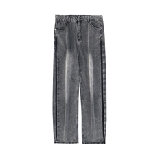 开春新品美式高街牛仔裤休闲裤直筒潮男长裤N0745-P43，男装牛仔裤，星座308B-1