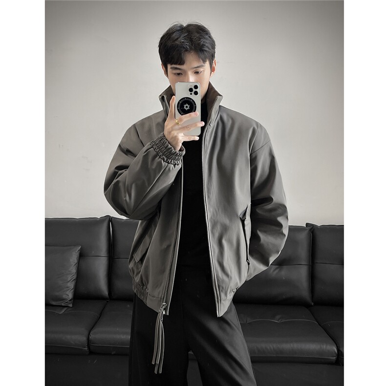 马年限定款紫气东来三防加厚宽松棉衣冬装棉服外套男装S542-特P68图片