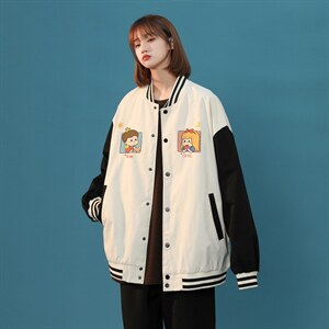 中性风春秋季情侣棒球服男女休闲夹克女时尚外套男BQF299-P50,男装夹克,电商B371