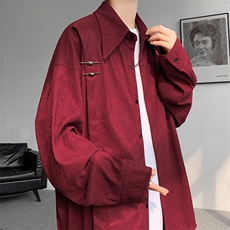 已下单数据款CS7136-P55控78大码新中式风重磅高品质衬衫，男装衬衫，电商D232