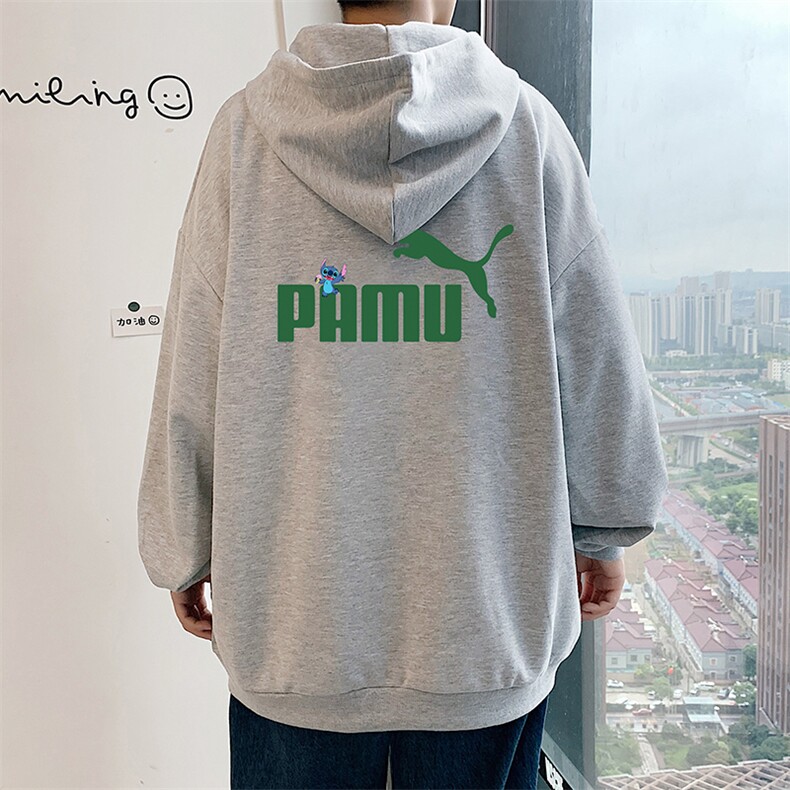 KS21227-P38 加绒P43 连帽开衫卫衣男运动外套大码班服图片