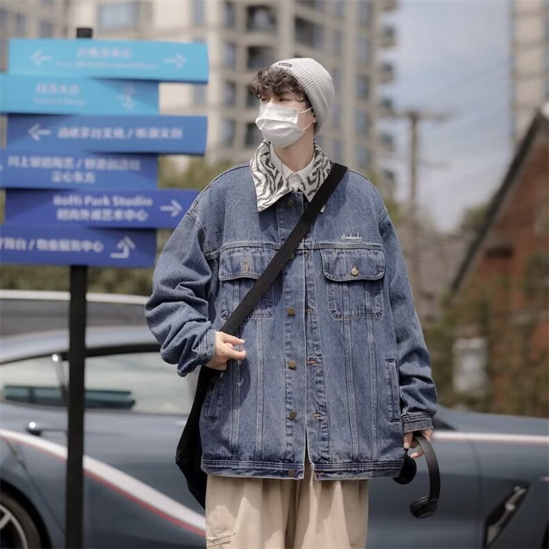男秋季2022新款长袖夹克外套MJ61P48图片