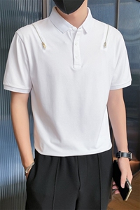 23男士翻领T恤polo衫A210-3303-p55 70%棉 %聚酯纤维 5%氨纶图片