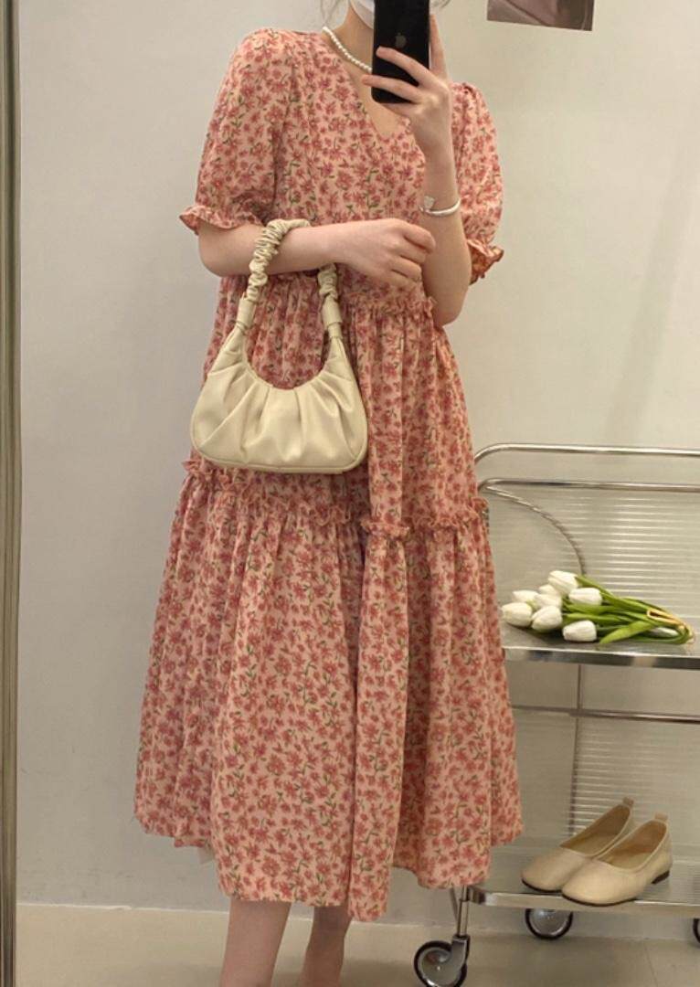 太阳花连衣裙，女装连衣裙，FMV(1F)