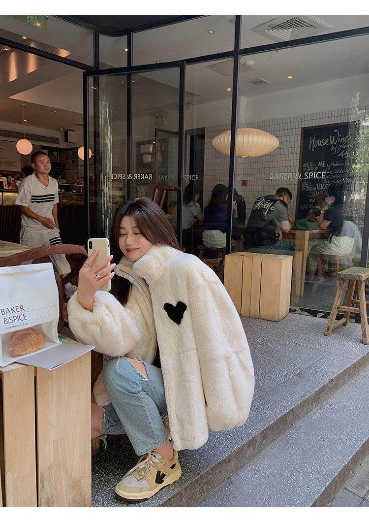 兔毛爱心皮毛，其它，欧妮卡蒂蔓