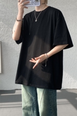 潮牌短袖T恤印花设计感T恤美式复古夏季新款打底短袖T恤半袖P38，男装T恤，电商B319