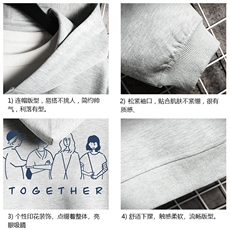KS21191-P38加绒款-P43连帽开衫卫衣男运动外套大码班服网格，男装卫衣，电商A040A