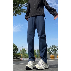 特批P40无差价夏季新款神裤速干裤大码时尚凉感冰丝裤K5955图片