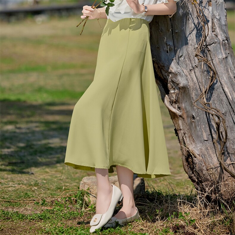 夏日漂亮小日常韩系气质穿搭一整套高级感绝美花朵衬衫女裙子,女装半身裙,卡杰菲