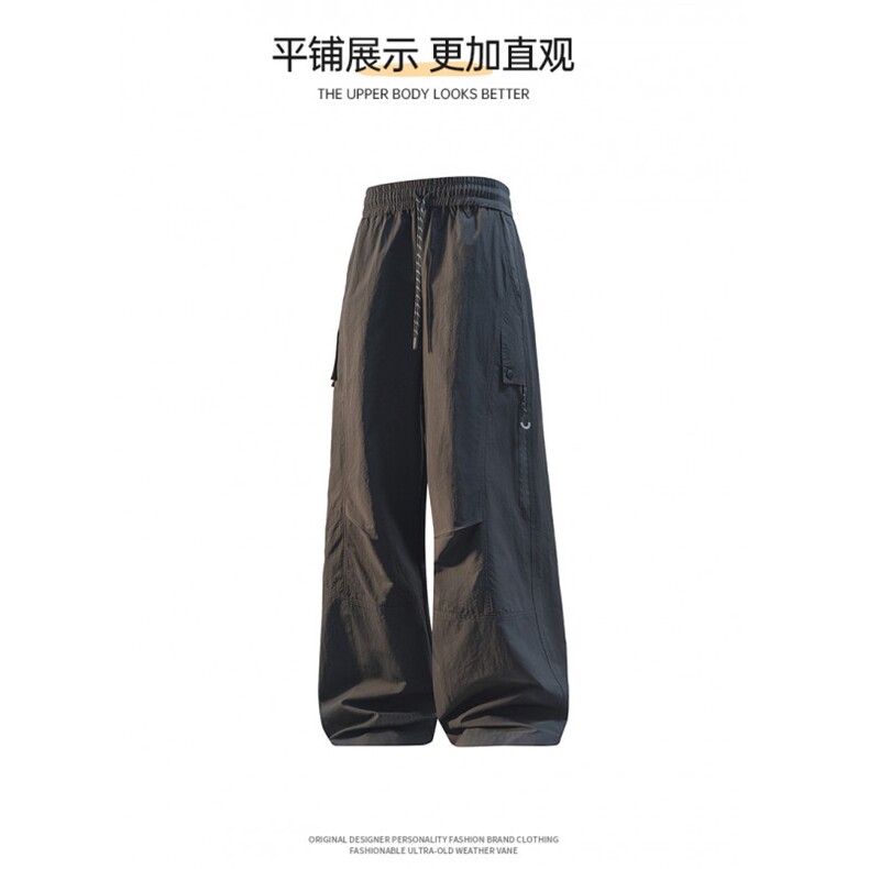春季新款工装裤男宽松休闲直筒运动裤弯刀裤KZ631-P50,男装工装外套,星座308B-2