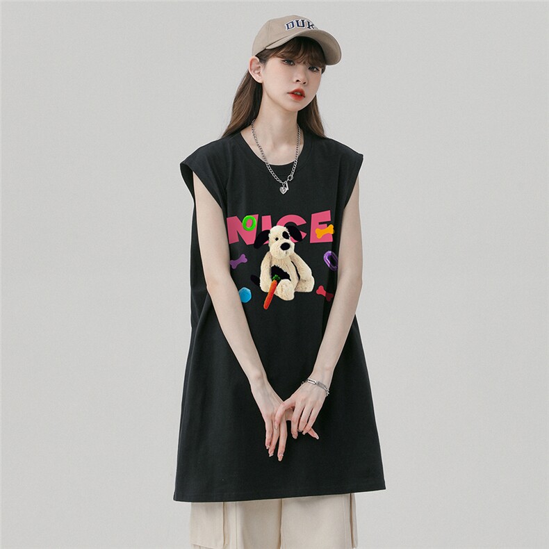中性风新款夏季时尚百搭宽松卡通印花短袖T恤DT65008P25控38,男装T恤,电商A268