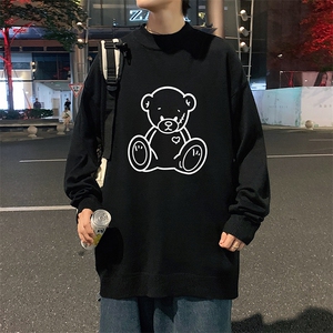 M18174-P45 加绒款-P65半高领毛衣男士大码针织衫男毛线衣男图片