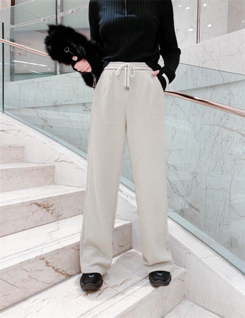 韩绒阔腿裤，女装，DCXY 超越