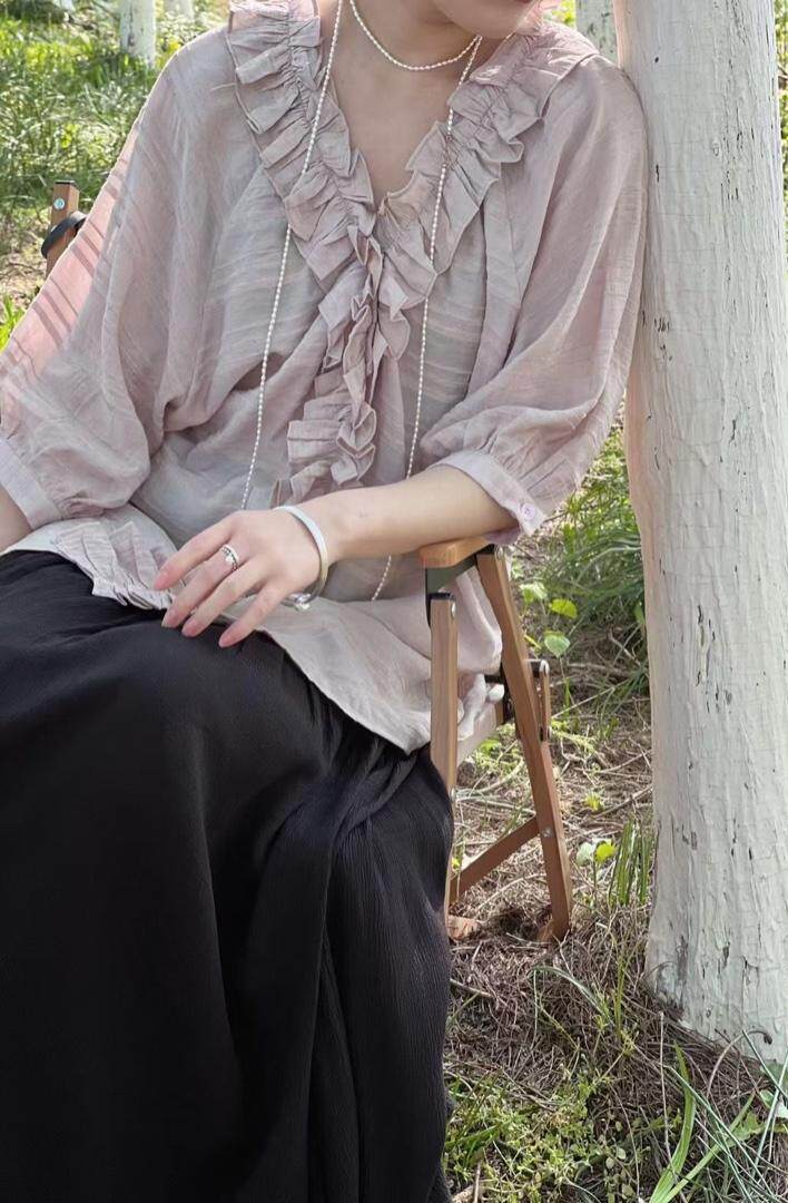 夏季新款衬衫，女装衬衫，阅上