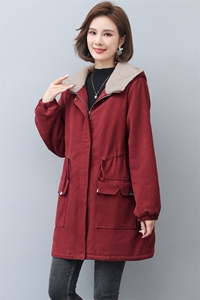 长期现货，加绒派克服女2023年新款韩版宽松棉服图片