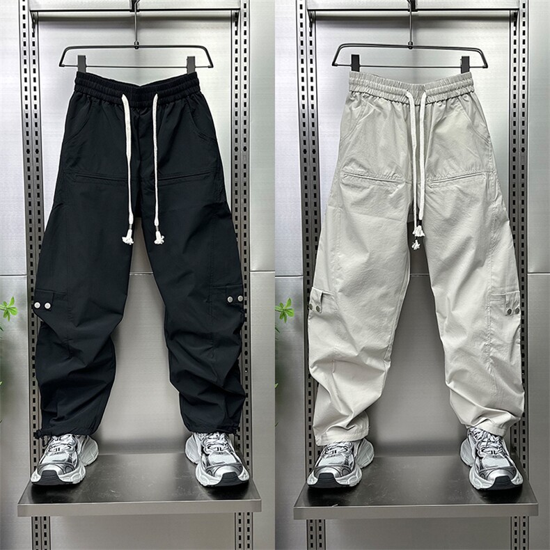 1506-1/KH10071/P45工装裤子男士夏季运动潮九分卫裤束脚大码长裤,男装休闲裤,星座1506-1