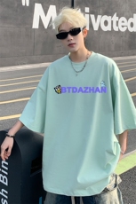 25年已注册抖音直播短袖T260克TB5116批28纯棉220克T5116P22控38，男装T恤，电商C408-1(原B339-1)