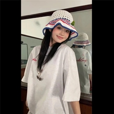 印花美式复古圆领T恤240克纯棉310A-4-T100-特批18，男装T恤，星座310A-4