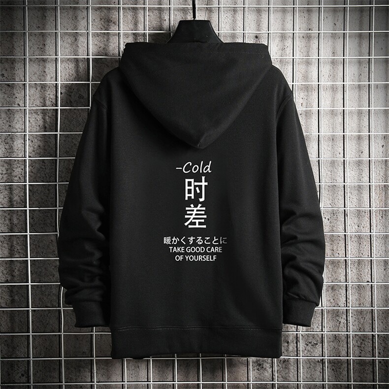 WY2047-P35 加绒款-P40 纯连帽卫衣男大码运动帽衫宽松薄 网格图片