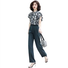 保安裤子男夏季冬季保安服安保春秋裤子制服加肥加大墨绿色西裤，女装套装/套裙，冬木谷雨