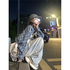 蓝色格