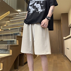 港风休闲裤高街五分裤宽松直通短裤DK125P28，男装休闲裤，星座1204-3