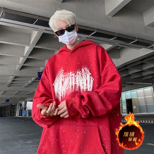 抖音得物高品质重磅全棉二开支持退换 360克满天星连帽卫衣 1022图片