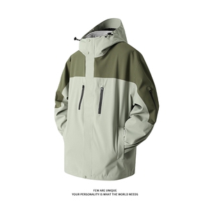 【真三防三合一冲锋衣】DZ2181-TP215299冬季撞色户外夹克男图片