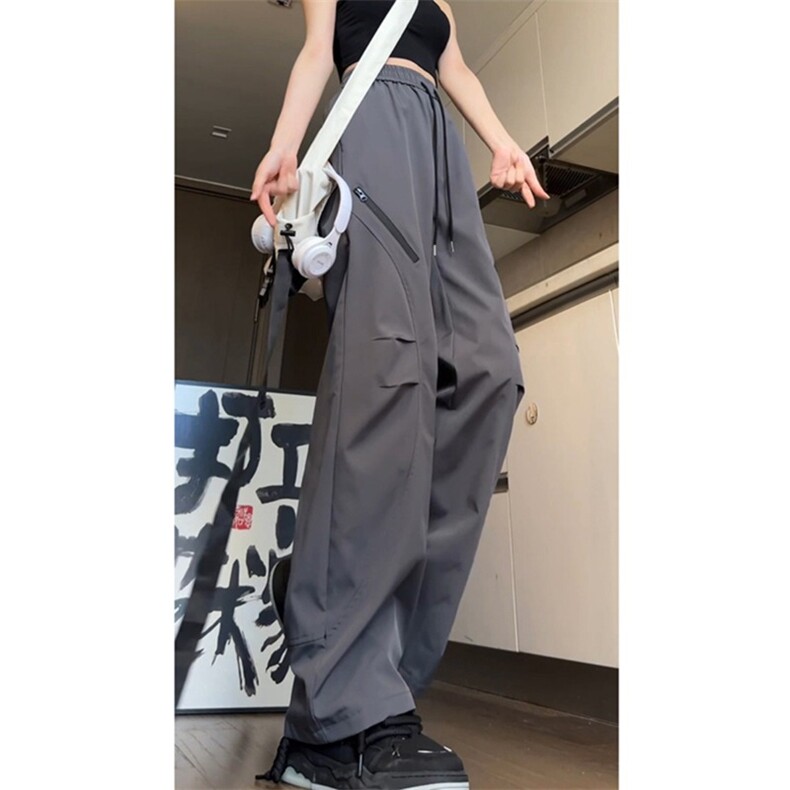 美式机能户外冲锋裤男款秋季潮牌vibe宽松直筒裤子高街痞帅工装裤,男装工装外套,星座516A