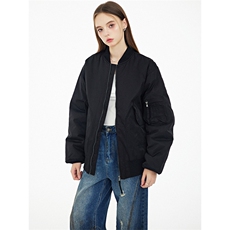 现货秋冬季潮牌机车夹克棉衣棒球服欧美街头飞行员外套情侣装，男装夹克，电商A105