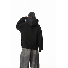 春秋男女连帽卫衣情侣时尚套头上衣大口袋卫衣外套，女装短外套，星座1013-1
