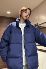 90羽绒服冬季加厚保暖立领短款宽松白鸭绒外套A436-0021-P180，男装羽绒服，电商A436