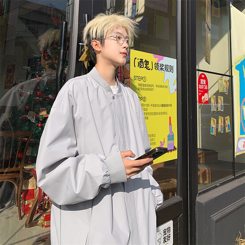 2025春季新款夹克男新款港风宽松外套JK8510-P58,男装夹克,星座214-3