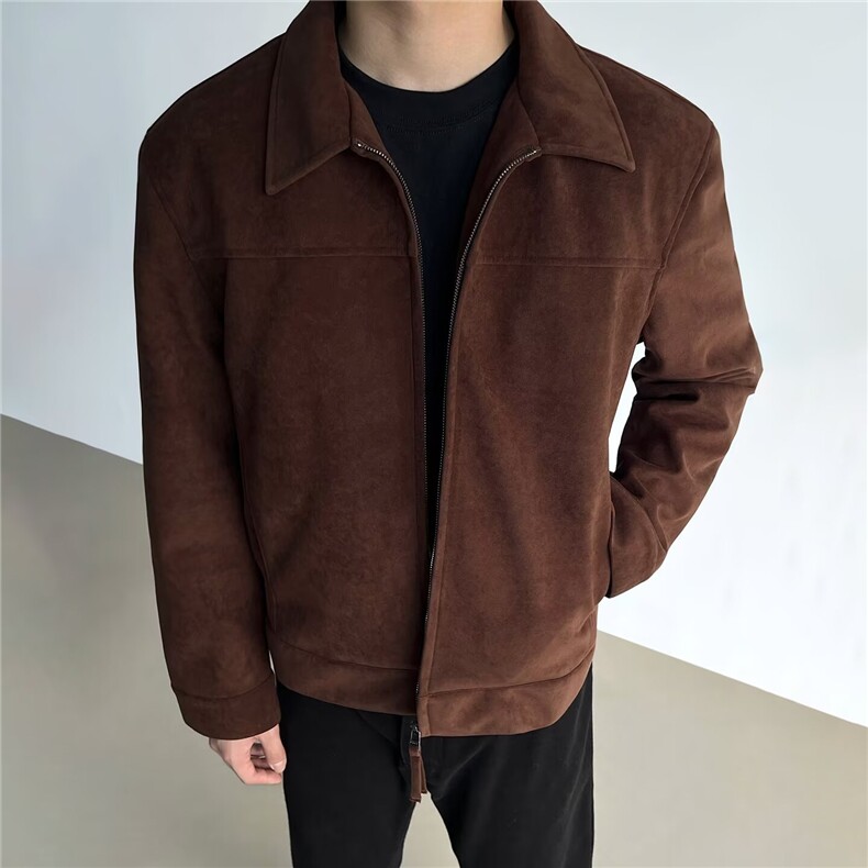 A180-P60潮牌开衫卫衣男春秋款宽松运动休闲秋季重磅外套男上衣,女装短外套,电商B323A