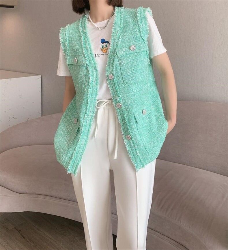 小香马甲，女装马甲，有声有色