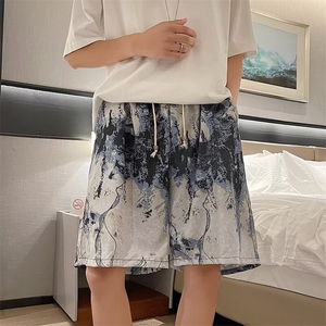 夏季新款韩版宽松百搭五分裤潮牌速干沙滩短裤男 现货 K8042-P21图片