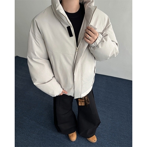 男士宽松防风防水加厚棉袄面包服DSA157B-M8808-TP65图片