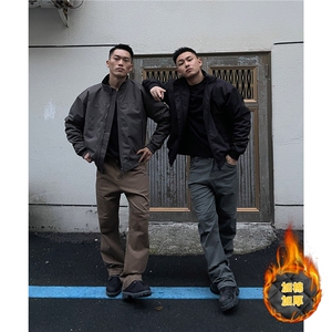 现货5万冬季cleanfit立领飞行员棉服短款男装大码外套MY08-特50图片
