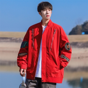 JK0025-P85 2025春季飞行员夹克美式重磅新款棒球服图片