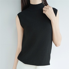 2025年秋季休闲风常规不连帽短袖修身型，女装T恤，鑫萬耀羊绒