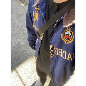 现货 字母刺绣棒球服外套潮牌街头cleanfit夹克上衣男LY1822-P79图片